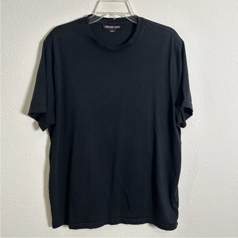 Michael Kors Men’s Black 100% Soft Cotton Casual T-Shirt Size XL Comfy Luxe